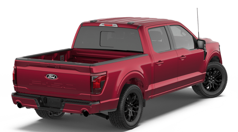 2026 Ruby Red Metallic Tinted Clearcoat Ford F-150 XLT 4X4 Truck